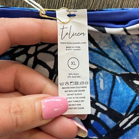 NWT Toluca Eva Mini Bikini Bottom Adonis Size XL - Picture 3 of 8